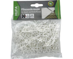 Fliesenlegekreuze Hufa 3 mm 200er Pack weiß