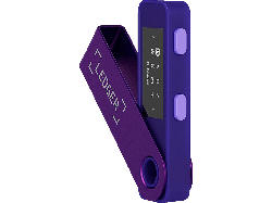 LedgeR Nano S Plus, Purple Amethyst Kryptospeicher