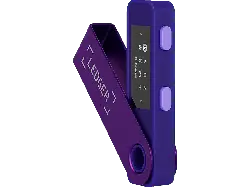 LedgeR Nano S Plus, Purple Amethyst Kryptospeicher