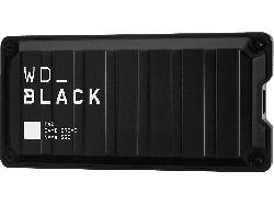 Western Digital 2TB P40 WD_black Game Drive SSD USB-C USB 3.2 Gen 2x2 externe NVMe Solid-State mit RGB-Licht, bis zu 2000 MB/s, für Playstation, Xbox, PC und Mac; Festplatte