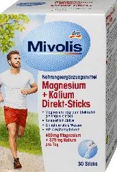 Mivolis Magnesium + Kalium Direkt-Sticks