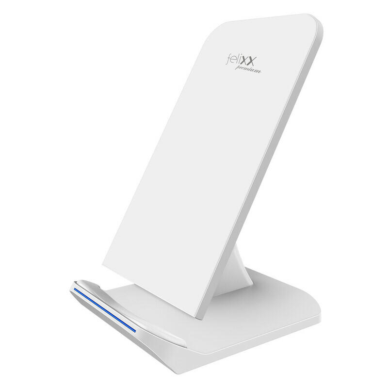 Felixx Premium Wireless Fast Charger Desktop Stand Qi white