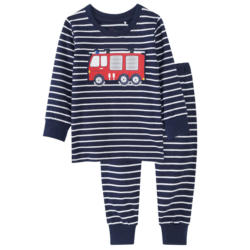Baby Schlafanzug mit Feuerwehr-Applikation (Nur online)