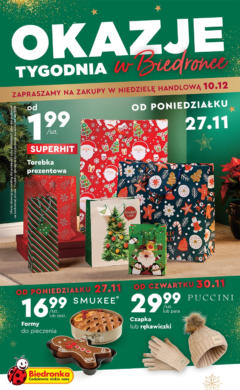 Pogląd oferty "Biedronka Gazetka - Cyber Week" - ważna od 27.11.2023