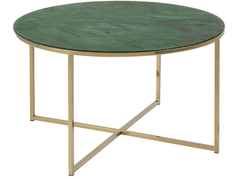 Table basse ALISMA 80x80x45cm vert