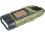 Hornbach LED Solar-Dynamo-Taschenlampe DS-2304, grün