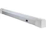 Hornbach LED Lichtleiste e2 base switch 10 W IP 20 weiß aluminium (2491020100196)