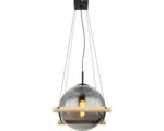 Hornbach Pendelleuchte Globo LEONA E27 15 W 1-flammig IP 20 schwarz ( 15883H )