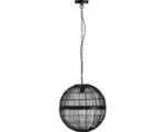 Hornbach Pendelleuchte Globo HERMI E27 40 W 1-flammig IP 20 schwarz ( 14994H2 )