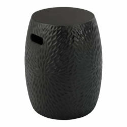 Tabouret FIDSCHI, matériau composite, noir