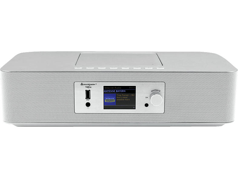 Soundmaster Stereo Musikcenter ICD2020WE mit Internet/DAB+/UKW-Radio, Netzwerk-Player, CD