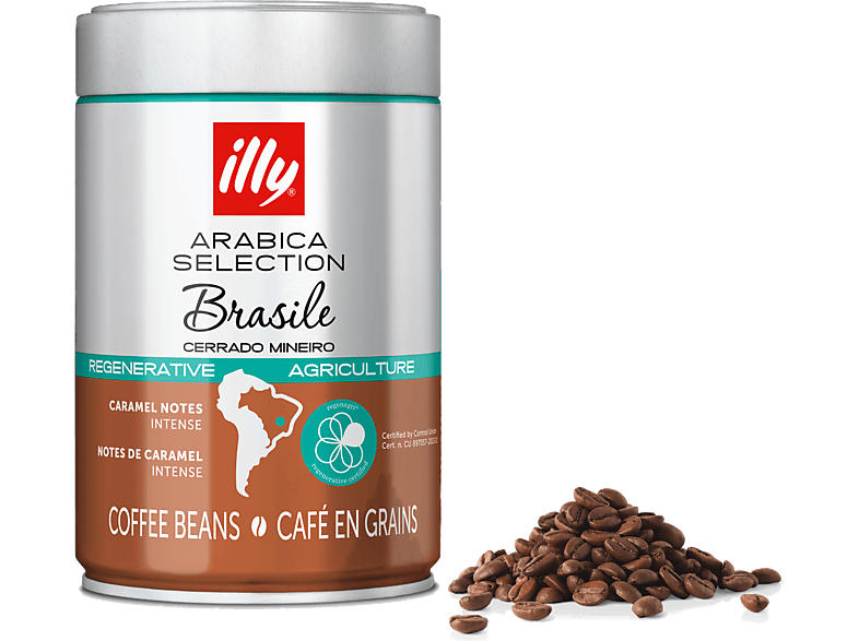 Illy A116 Kaffeebohnen Brasil Cerrado Mineiro (1 Dose, Kompatibles System: Kaffeevollautomaten)