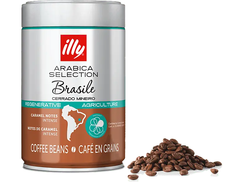 Illy A116 Kaffeebohnen Arabica Selection, Brasil Cerrado Mineiro (250 g)