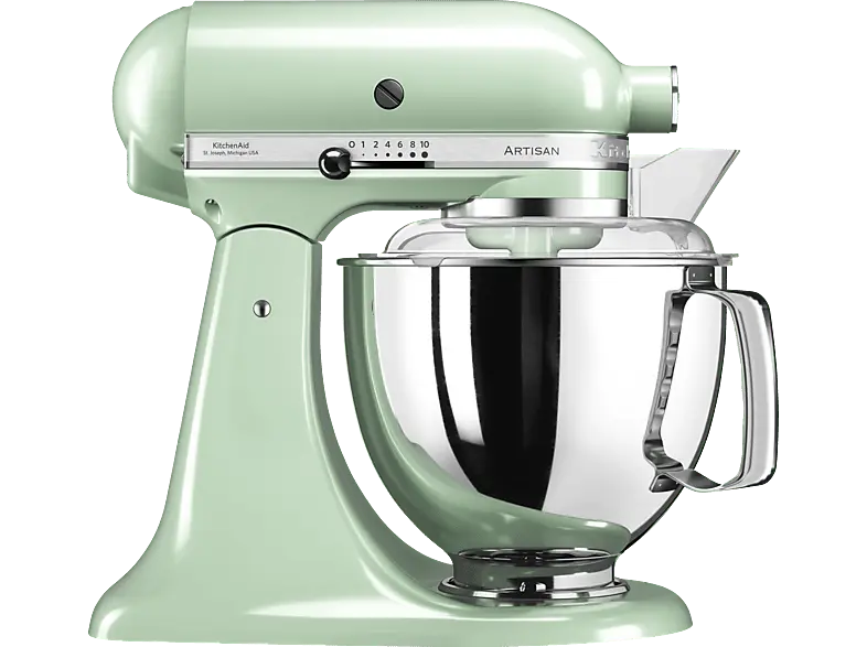 Kitchen Aid 5 KSM 175 PSEPT Artisan K&uuml;chenmaschine Pistazie (R&uuml;hrsch&uuml;sselkapazit&auml;t: 4,8 l, 300 Watt)