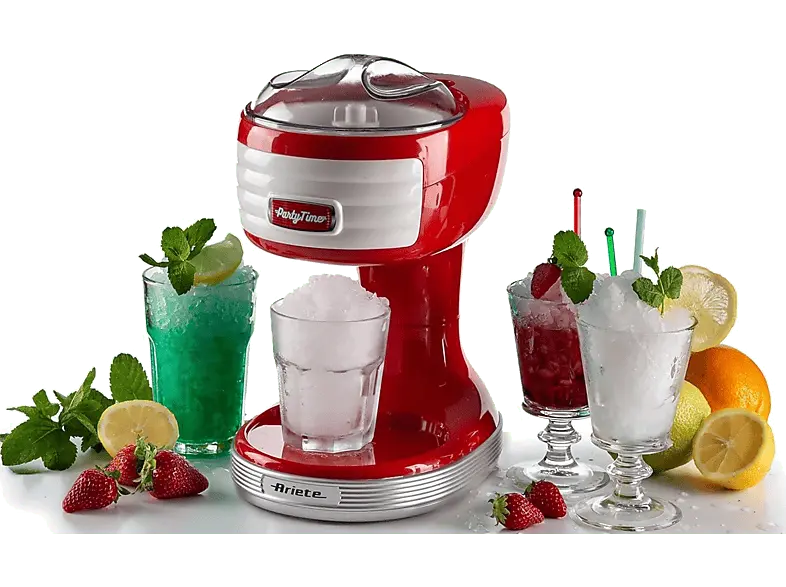 Ariete 0076R Ice Crusher Party Time Rot (30 Watt, , Rot)