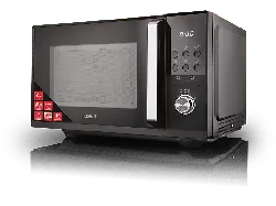 Koenic KMWC 2521 DB25l Mikrowelle (900 Watt, Freistehend, 25 l, Schwarz)