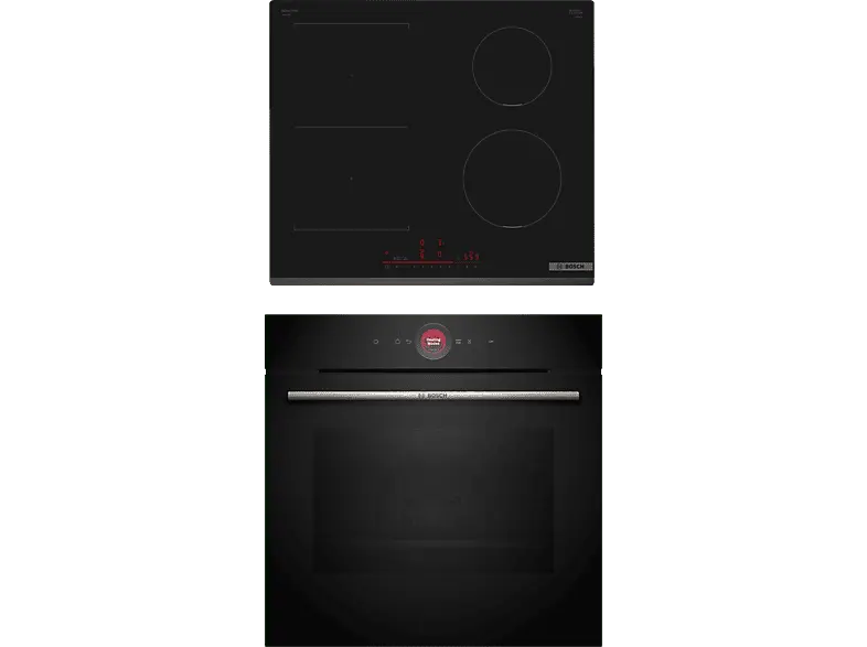 Bosch HBG7721B2 + PVS631HB1E, Set aus Backofen & Kochfeld (Induktion, A+, 71 l); Set aus Backofen & Kochfeld