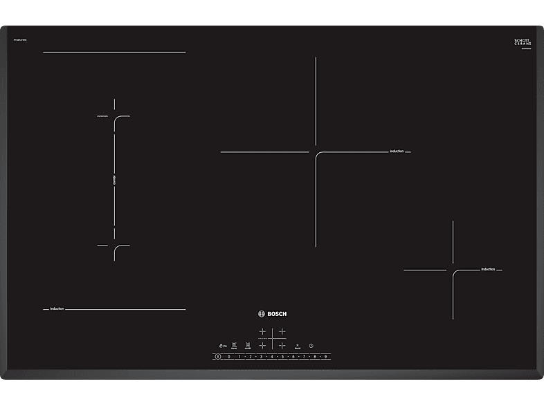 Bosch PVS851FB5E Induktionskochfeld (802 mm breit, 4 Kochfelder, Glaskeramik, Autarkes Kochfeld)