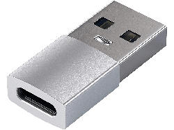 Satechi USB-C auf USB-A Adapter, USB 3.0, Silber