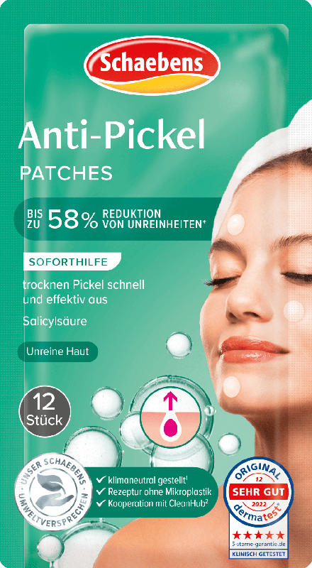 Schaebens Anti Pickel Patches unreine Haut