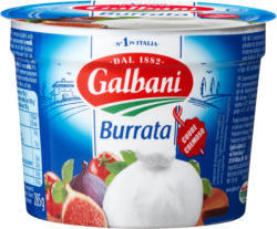 Burrata Galbani , Mozzarella avec un cœur crémeux, 150 g