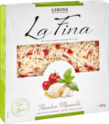 Girone La Fina Pizza Tomaten und Mozzarella, 2 x 350 g