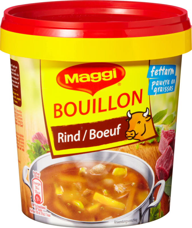 Maggi Rindsbouillon, fettarm, 800 g