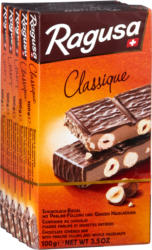 Tablette de chocolat Ragusa Classique Camille Bloch, 5 x 100 g