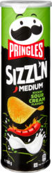 Pringles Chips Sizzl’n Medium Kickin’ Sour Cream, 180 g