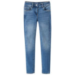 Ernsting's family Mädchen Skinny-Jeans mit verstellbarem Bund - bis 30.03.2024