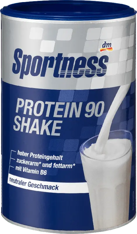 Sportness Proteinpulver 90 Shake Neutraler Geschmack