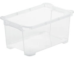 Aufbewahrungsbox Rotho 27 x 12,8 x 17,2 cm transparent