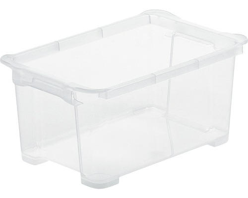 Aufbewahrungsbox Rotho 27 x 12,8 x 17,2 cm transparent