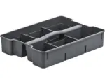Hornbach Kleinteilmagazin Rotho 32,9 x 6,5 x 25 cm anthrazit