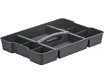 Hornbach Kleinteilmagazin Rotho 51,6 x 7,3 x 36,5 cm anthrazit
