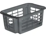 Hornbach Aufbewahrungskorb Rotho 29,5 x 12,5 x 19 cm anthrazit