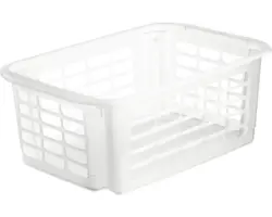 Aufbewahrungskorb Rotho 38,5 x 15 x 26 cm transparent