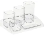 Hornbach Kleinteilmagazin Rotho 18,5 x 10 x 12,5 cm transparent