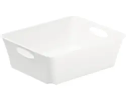 Aufbewahrungsbox Rotho 18,6 x 6 x 15,1 cm weiß