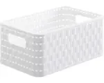 Hornbach Aufbewahrungsbox Rotho 28 x 12,6 x 18,5 cm weiß