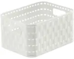 Hornbach Aufbewahrungsbox Rotho 18,3 x 9,8 x 13,7 cm weiß