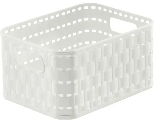 Aufbewahrungsbox Rotho 18,3 x 9,8 x 13,7 cm weiß