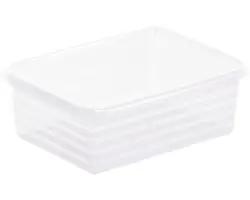 Aufbewahrungskorb Rotho 19 x 6 x 14,5 cm transparent