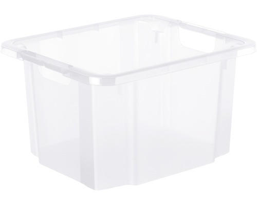 Aufbewahrungsbox Rotho 43,5 x 23,5 x 36,5 cm transparent