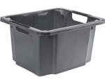 Hornbach Aufbewahrungsbox Rotho 43,5 x 23,5 x 36,5 cm anthrazit