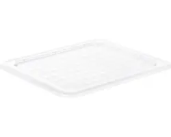 Aufbewahrungsbox Rotho 57 x 1,5 x 44 cm transparent