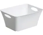 Hornbach Aufbewahrungsbox Rotho 29,5 x 13,5 x 21,6 cm weiß