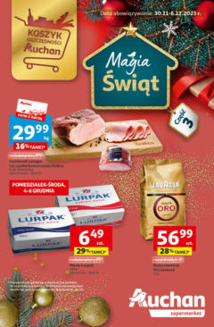 Pogląd gazetki "Gazetka" ze sklepu Auchan ważnej od 30.11.2023