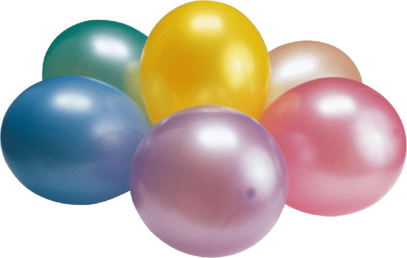 Dekorieren & Einrichten Luftballons, metallic/pastell/bunt