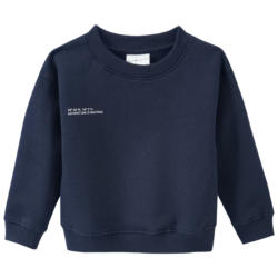 Kinder Sweatshirt mit kleinem Print (Nur online)